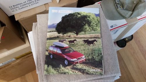 Volvo 1999 station wagon accessories sale brochure