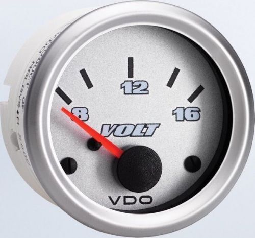 Vdo 332-900 voltmeter 8-16v - vision silverstone