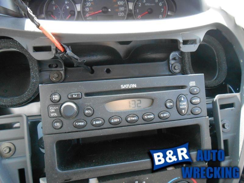 Radio/stereo for 04 saturn ion ~ am-fm-cd player w/mp3 sgl disc opt us8