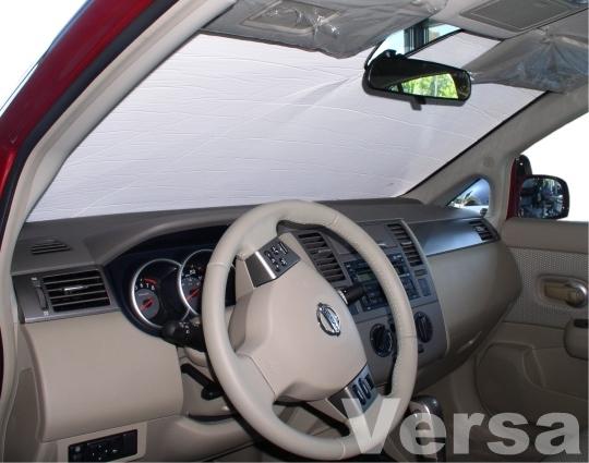 Sunshade for nissan versa 2007 2008 2009 2010 2011 heatshield custom sunshade