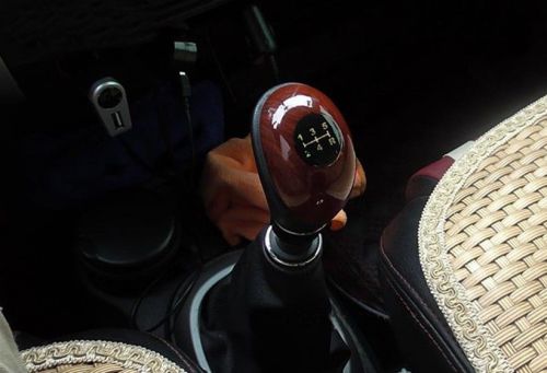 Mahogany color gear manual shift knob shifter head tranmission handle stick