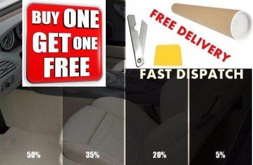 20 % dark black smoke window 50cm 3m tinting film tints kit for car kitcar suv