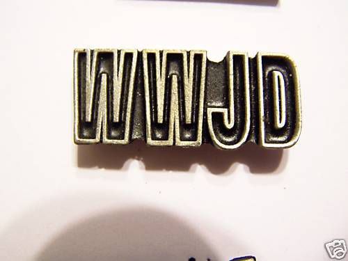 #2008 christian motorcycle vest pin wwjd