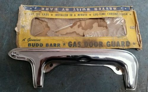 Studebaker  nos budd barr gas door guard accessory  kustom vintage