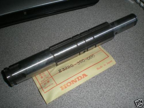 Nos 74 honda cr125 elsinore counter shaft 23220-360-000