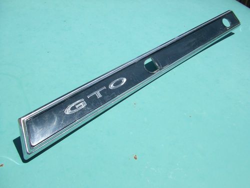 66 1966 pontiac gto nice original dash board grab bar base