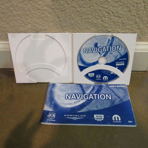 Rb4 p56043286ae gps navigation user&#039;s manual &amp; east map software cd