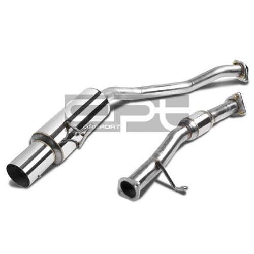 S2k s2000 ap1 f20 stainless catback 2.25&#034; inlet piping exhaust 4&#034; muffler tip