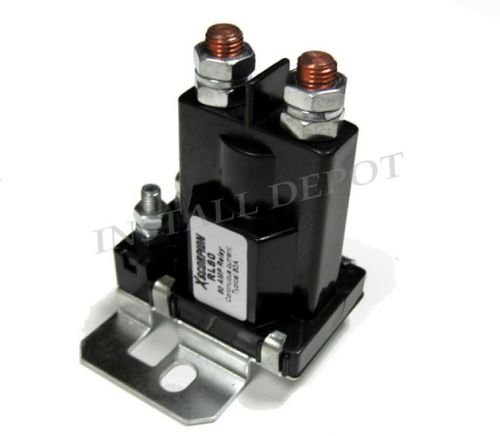 80 amp high current relay battery isolator car audio install add battery power