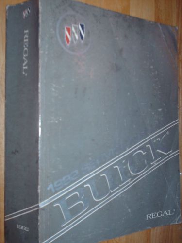 1992 buick regal shop manual / original shop book!