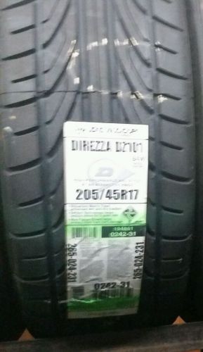 Dunlop direzza dz101 205/45r17 tire