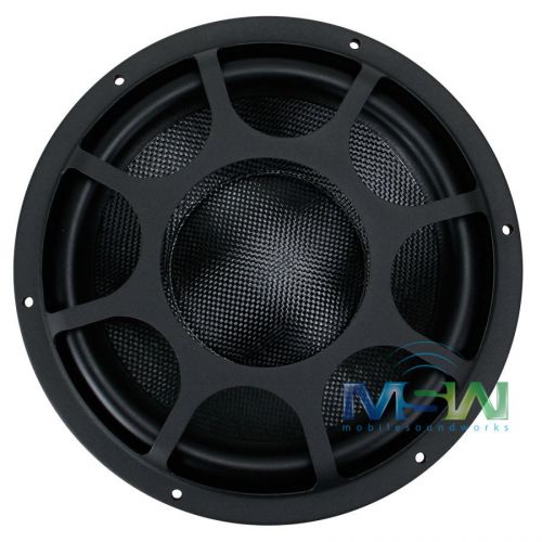 New morel ultimo-ti-124 12&#034; 4-ohm ultimo titanium car subwoofer sub woofer 12-4