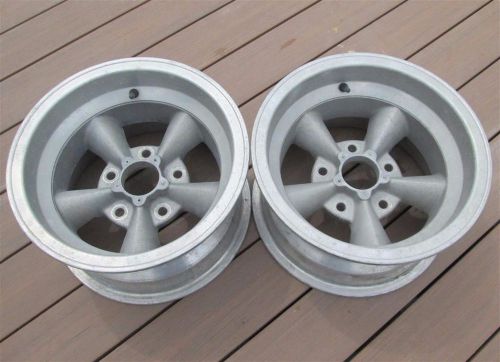 1960&#039;s american racing torq thurst wheels 15x8 straight spokes 5 on 5 1/2 sweet