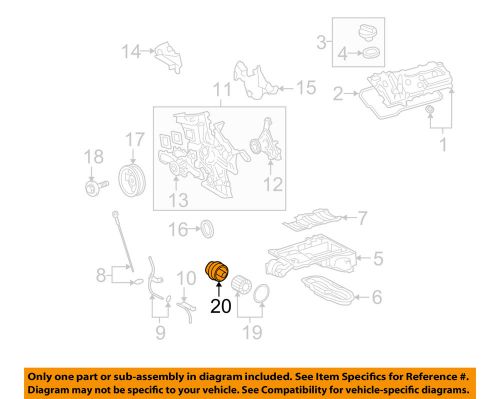 Lexus toyota oem 06-15 is350 3.5l-v6 engine-oil filter housing 1562031040