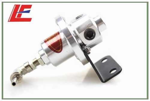 Silver sa*d adjustable fuel pressure regulator with oil gauge meter rx7 s13 s14