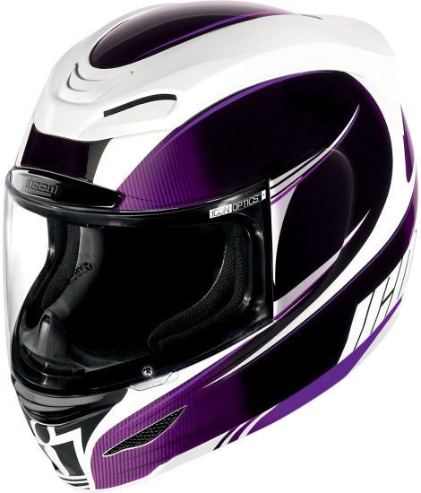 Icon airmada salient green large helmet