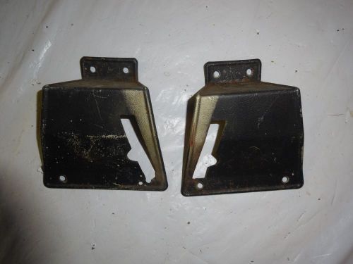 67 68 mustang fastback non folding seat latch covers