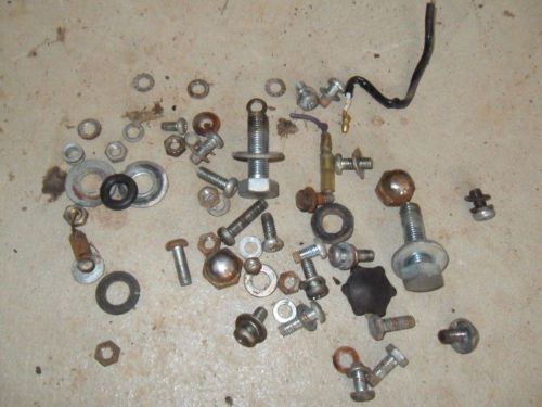 1979 indian moped - misc. bolts, screws, hardware etc.