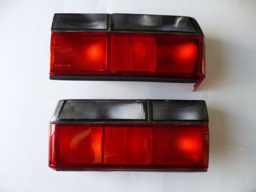 Vw jetta mk1 smoked tail lights pair 1981-1984 aftermarket without seals