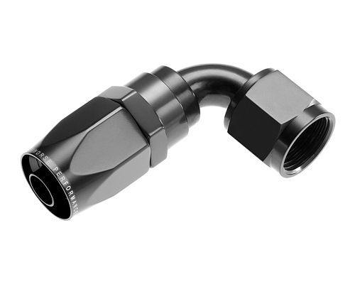 Redhorse performance 1090-08-2 hose end -8 an black 90 degree