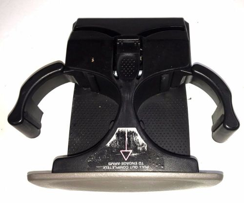 97 98 99 00 dodge dakota--solid bench seat mounted slide out dual cup holder