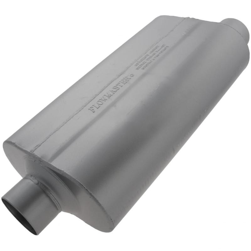 Flowmaster 50 h.d muffler 409s - 3.00 offset in / 3.00 center out - moderate