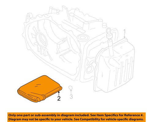 Mitsubishi oem 99-06 galant automatic transaxle-filter mr350441