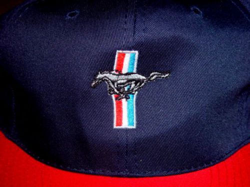 Mustang custom embroidered hat. new and never worn.