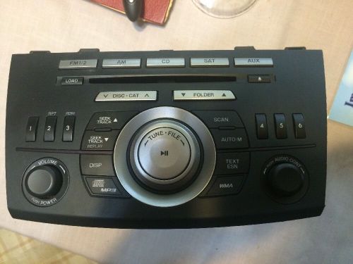 11 mazda satellite 6cd am fm radio oem