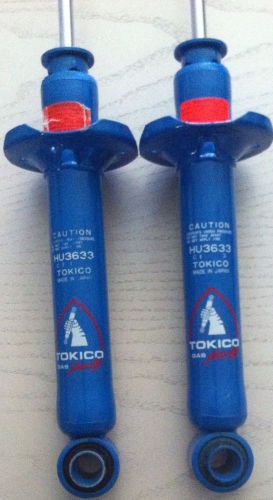 New, never used tokico gas shocks hu3633, for mazda rx-7 1986-92.