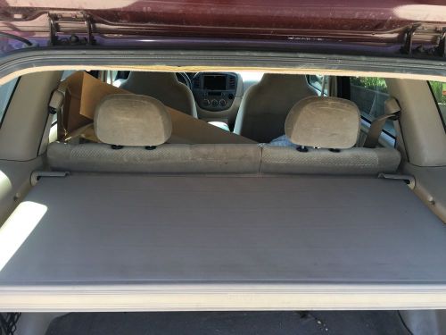 Mazda tribute 2001 2002 2003 2004 cargo cover trunk tan retractable ford escape