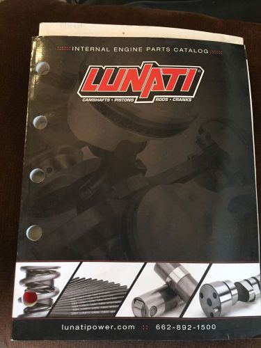 Lunati master handbook catalog drag racing hot rod speed engine parts