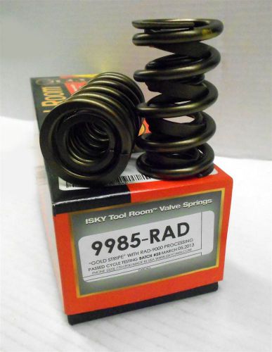 Isky 9985 rad valve springs dual with damper 1.560&#034; od .700&#034; max lift set/16