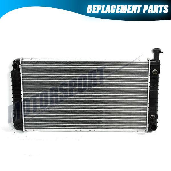 1996-2002 express/savana 4.3l v6/5.0l 5.7l v8 1row a/t cooling radiator w/o eoc 