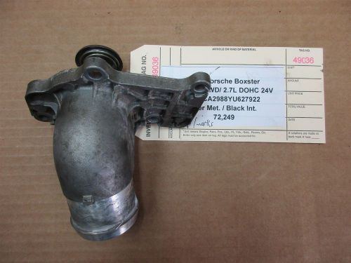 00 boxster rwd porsche 986 engine 2.7 thermostat housing bracket 72,249