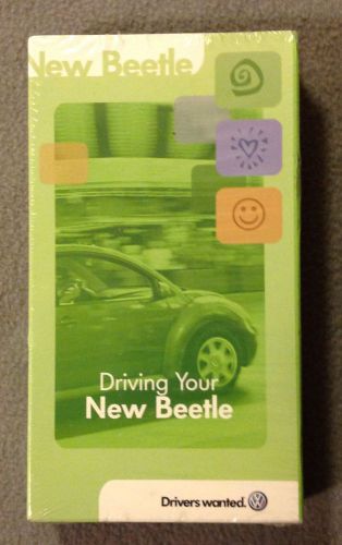 Driving your new beetle -vhs tape from 2002 -volkswagen