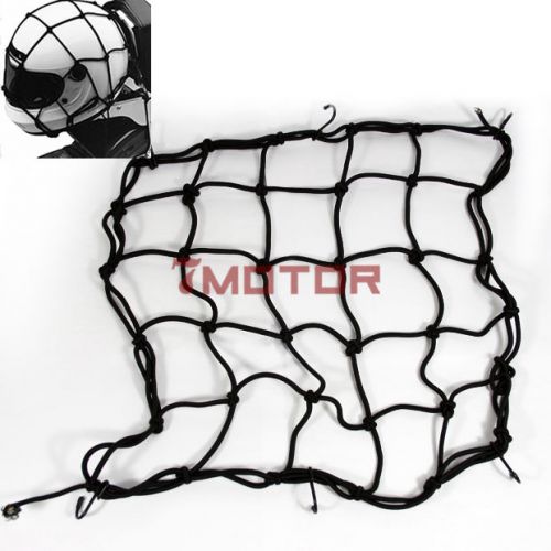 Black bungee cargo net tiedown motorcycle cycling black web holder for suzuki 7m