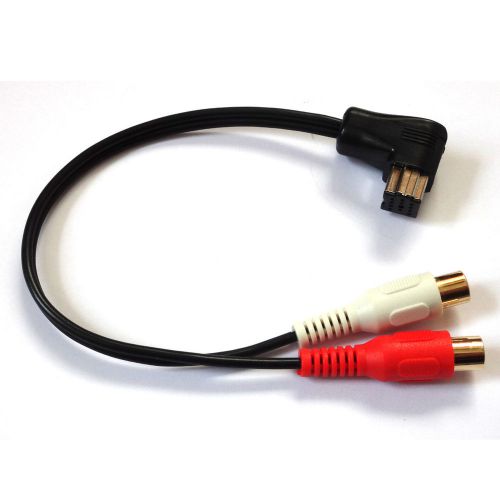 Pioneer ip-bus to rca mp3 in aux audio input cable cord adapter cd-rb10 cd-rb20
