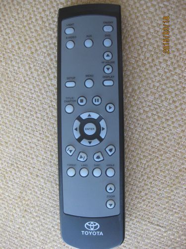 2003 2004 2005 2006 2007  toyota land cruiser rear seat entertainment remote oem