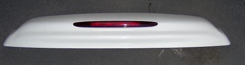 2002-2006 chevrolet trailblazer ext rear spoiler third brake white