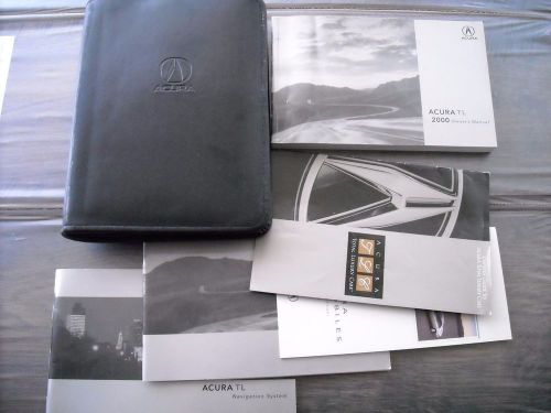 2000 00 acura tl owners manual set all_car_books