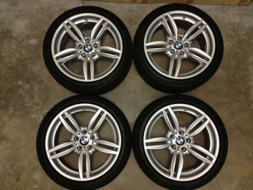 Bmw oem factory genuine original style m 351 19&#034; wheel tire &amp; center caps