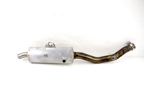 Exhaust silencer 2006 yamaha yz450f yz 450f muffler no spark arrestor  oem