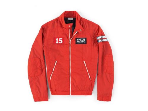 Porsche design martini racing men&#039;s windbreaker jacket - limited edition (red)