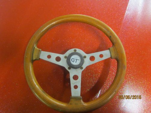 Vintage wood grant gt steering wheel gasser hot rod rat rod jalopy coupe moon
