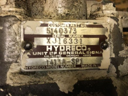 Hydreco marine gear hydraulic pump #1413a-sp1 detroit diesel #5140373
