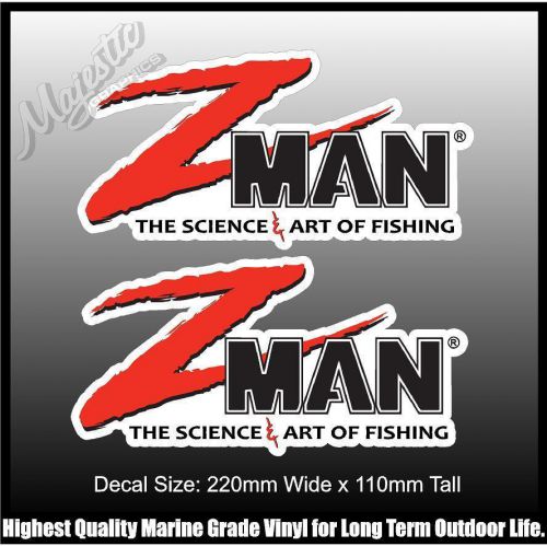 Z-man - decals - 220mm x 110mm x 2 - decals