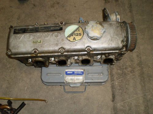 Volvo penta aq125a cylinder head w/ cam &amp; cover 463630  #118