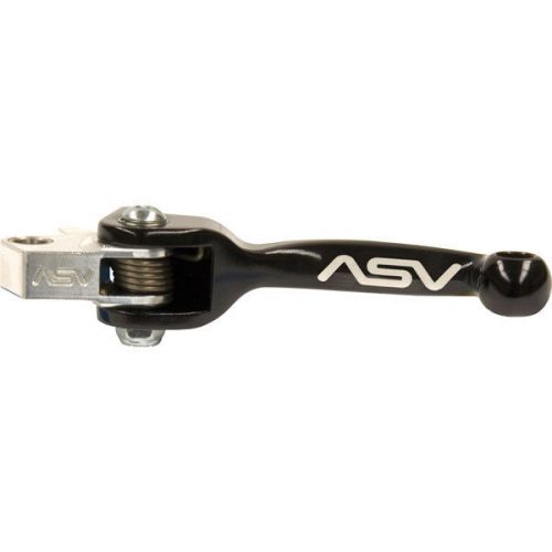 Black shorty asv inventions f3 series universal hydraulic clutch lever - chf32-s