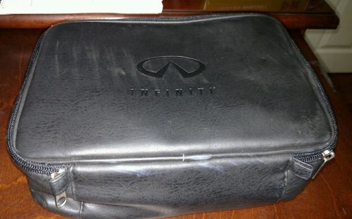 2005 infiniti g35 owners manual set with case